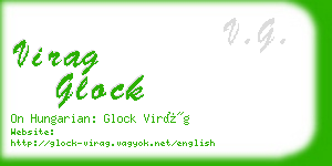 virag glock business card